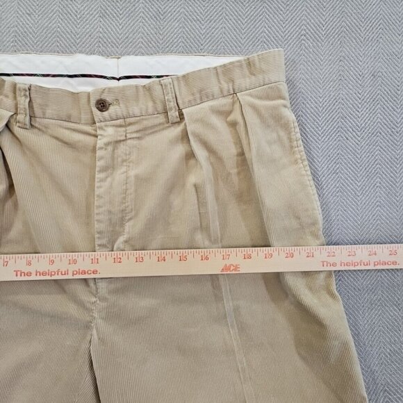 VTG 90s Polo Golf Ralph Lauren Mens 36x30 Corduroy Fairway Pants Pleated Cords - Picture 4 of 16
